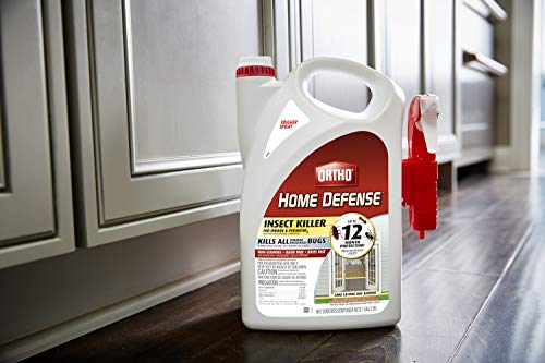 Ortho Home Defense Insect Killer for Indoor & Perimeter2 Ready-To-Use - With Trigger Sprayer, Long-Lasting Control, Kills Ants, Cockroaches, Spiders, Fleas & Ticks, Non-Staining, Odor Free, 1 gal.