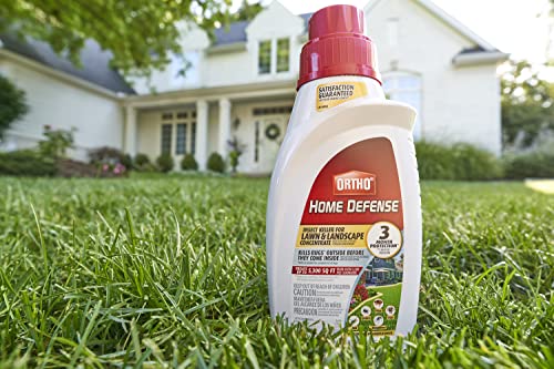 Ortho Home Defense Insect Killer for Indoor & Perimeter2 Ready-To-Use - With Trigger Sprayer, Long-Lasting Control, Kills Ants, Cockroaches, Spiders, Fleas & Ticks, Non-Staining, Odor Free, 1 gal.