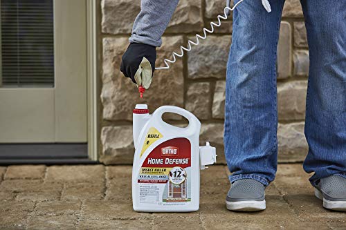 Ortho Home Defense Insect Killer for Indoor & Perimeter2 Ready-To-Use - With Trigger Sprayer, Long-Lasting Control, Kills Ants, Cockroaches, Spiders, Fleas & Ticks, Non-Staining, Odor Free, 1 gal.