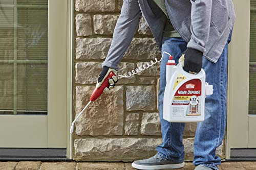 Ortho Home Defense Insect Killer for Indoor & Perimeter2 Ready-To-Use - With Trigger Sprayer, Long-Lasting Control, Kills Ants, Cockroaches, Spiders, Fleas & Ticks, Non-Staining, Odor Free, 1 gal.