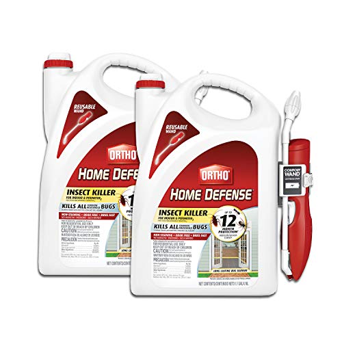 Ortho Home Defense Insect Killer for Indoor & Perimeter2 Ready-To-Use - With Trigger Sprayer, Long-Lasting Control, Kills Ants, Cockroaches, Spiders, Fleas & Ticks, Non-Staining, Odor Free, 1 gal.